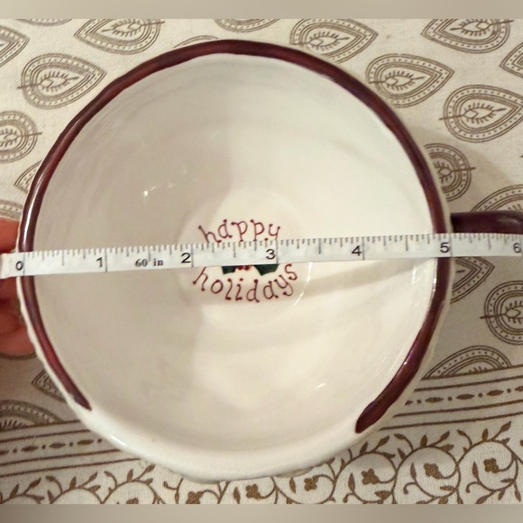 Retro Santa Claus Ceramic Mug - Cocoa Time! ☕️ - Picture 4 of 4